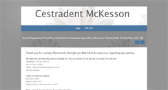 Desktop Screenshot of cestradentmckesson.co.uk